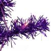 Pine * | Northlight 6 Pre-Lit Purple Artificial Tinsel Christmas Tree, Clear Lights