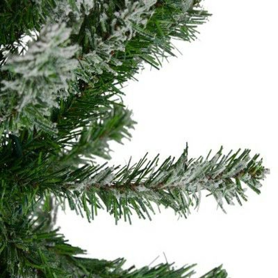 Pine * | Northlight 4 Flocked Alpine Artificial Christmas Tree Unlit