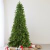 Pine * | Northlight 10 Pre-Lit Everett Pine Slim Artificial Christmas Tree, Clear Lights