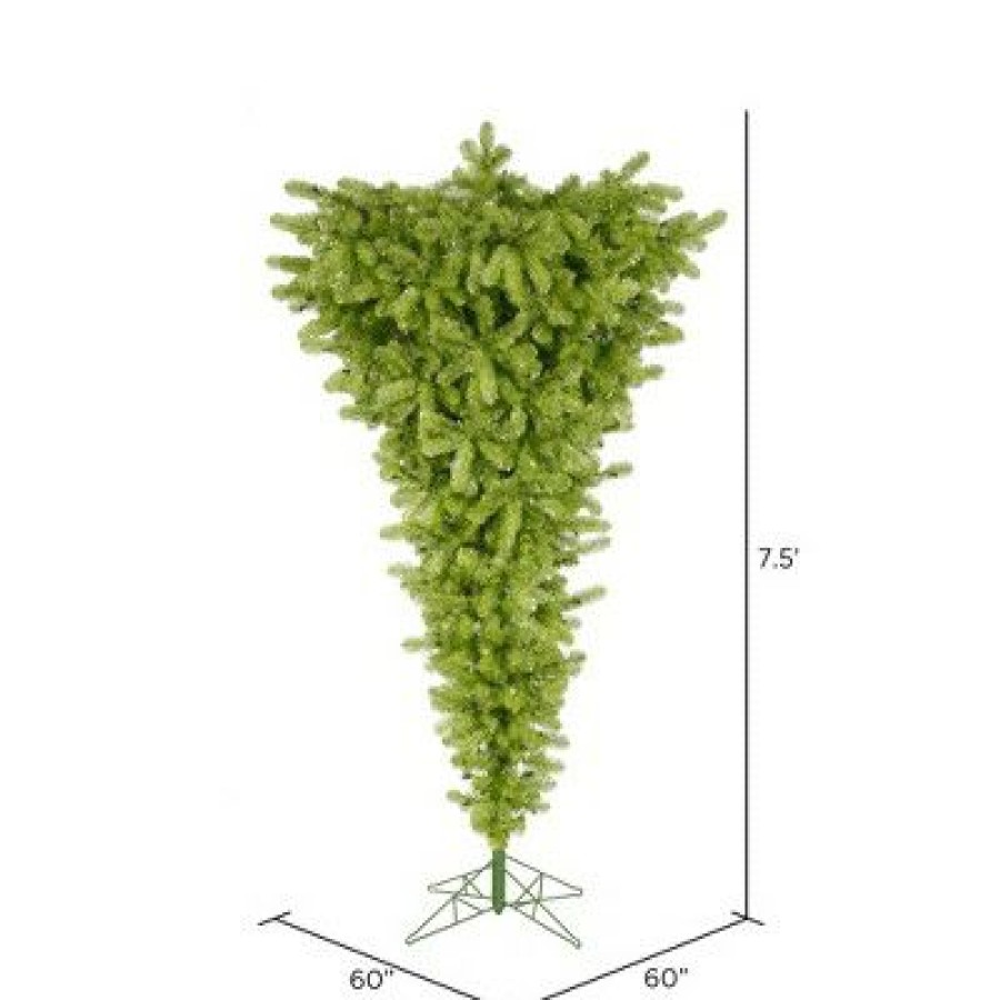 Unidentified Plant Variety * | Vickerman 7.5 X 60 Upside Down Artificial Christmas Tree