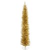 Unidentified Plant Variety * | Evergreen Classics Home Heritage 7 Foot Prelit Artificial Pencil Christmas Holiday Tree With White Led Lights, Folding Metal Stand And Easy Assembly