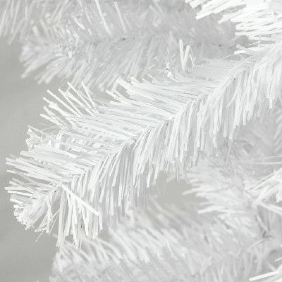 Spruce * | Northlight 5.5 X 38 White Upside Down Spruce Medium Artificial Christmas Tree Unlit