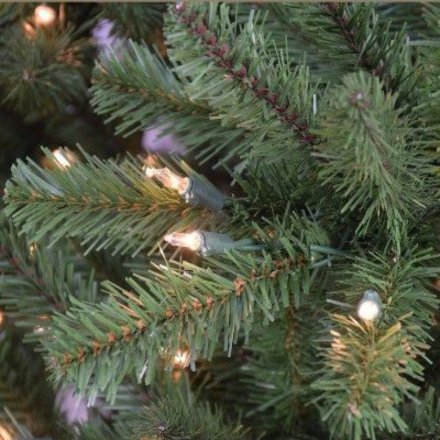 Douglas Fir * | 12Ft Puleo Pre-Lit Full Berkshire Fir Artificial Christmas Tree Clear Lights