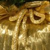 Fir Wood * | National Tree Company 2Ft National Christmas Tree Company Pre-Lit Majestic Fir Artificial Christmas Tree In Gold Cloth Bag With 35 Clear Lights