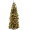 Fir Wood * | National Tree Company Pre-Lit Led Slim Kingswood Fir Artificial Christmas Tree Dual Color Lights