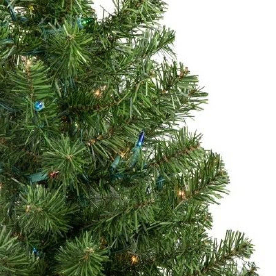 Pine * | Northlight 3 Prelit Artificial Christmas Tree Canadian Pine Multicolor Lights