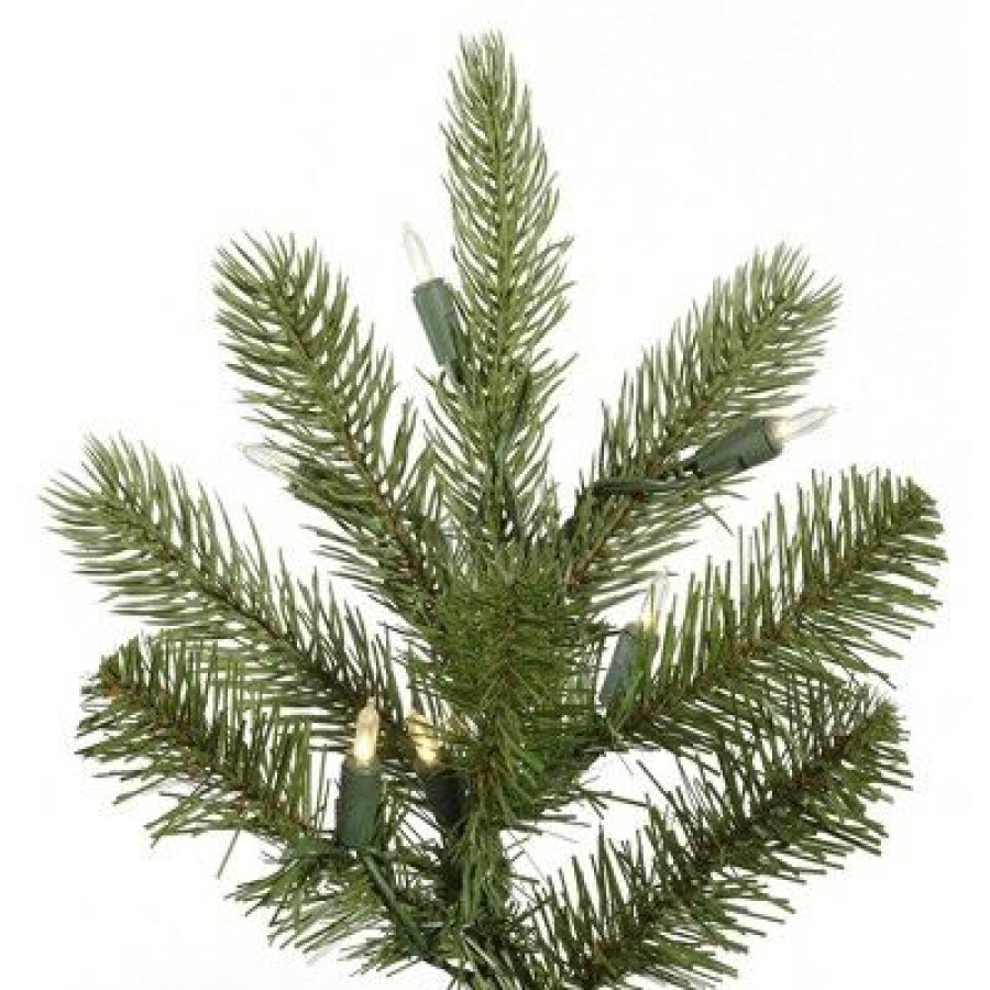 Spruce * | 6.5Ft Pre-Lit King Spruce Artificial Tree Led Warm White Vickerman