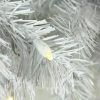 Pine * | Northlight 7.5 Prelit Artificial Christmas Tree White Winston Pine Warm White Led Lights