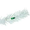 Pine * | Northlight 6.5 Pre-Lit Woodbury White Pine Pencil Artificial Christmas Tree, Green Lights