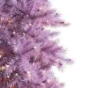 Unidentified Plant Variety * | Treetopia Lively Lavender 7 Foot Artificial Hinged Slim Prelit Christmas Tree With Clear Led Lights, Premium Stand, And On/Off Foot Pedal