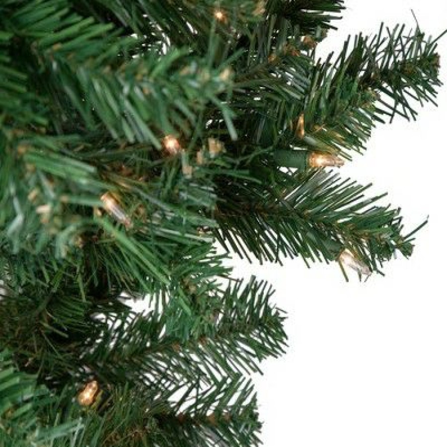 Spruce * | Northlight 5.5 Pre-Lit Medium Upside Down Spruce Artificial Christmas Tree, Clear Lights