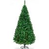 Pine * | Costway Artificial Pvc Christmas Tree W/Stand Holiday Season Indoor Outdoor