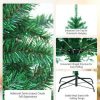 Pine * | Tangkula Happygrill Realistic Glittery Christmas Tree Iridescent Hinged Pine Tree W/ Pvc & Pet Leaves