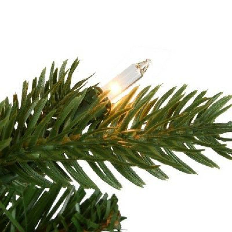 Spruce * | National Tree Company 7.5Ft Powerconnect Townsend Spruce Slim Tree With Clear Lights