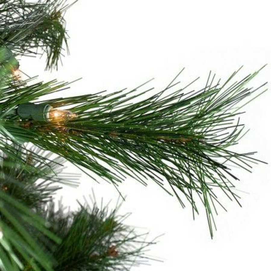 Pine * | Northlight 9 Prelit Artificial Christmas Tree Canyon Pine Medium Clear Lights