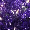 Pine * | Northlight 2 Pre-Lit Purple Iridescent Pine Artificial Tinsel Christmas Tree Clear Lights