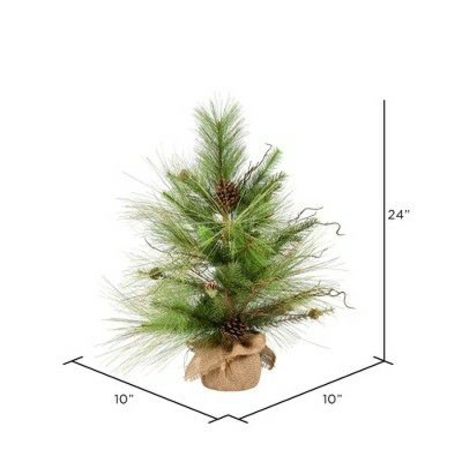 Unidentified Plant Variety * | Vickerman 48 Ridgeville Pine Artificial Christmas Tree