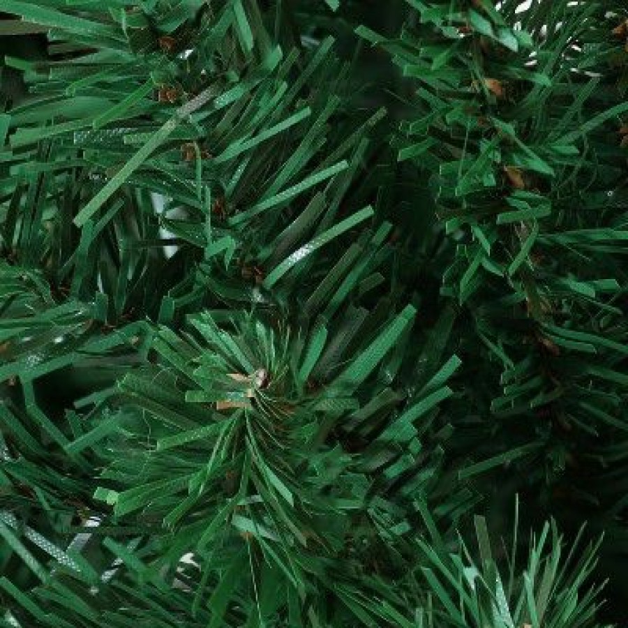 Balsam Fir * | Sunnydaze Decor Sunnydaze Indoor Unlit Faux Tannenbaum Slim Holiday Christmas Evergreen Tree With Hinged Branches 6 Green