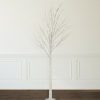 Pine * | Northlight 6 Led Lighted White Christmas Twig Tree Warm White Lights