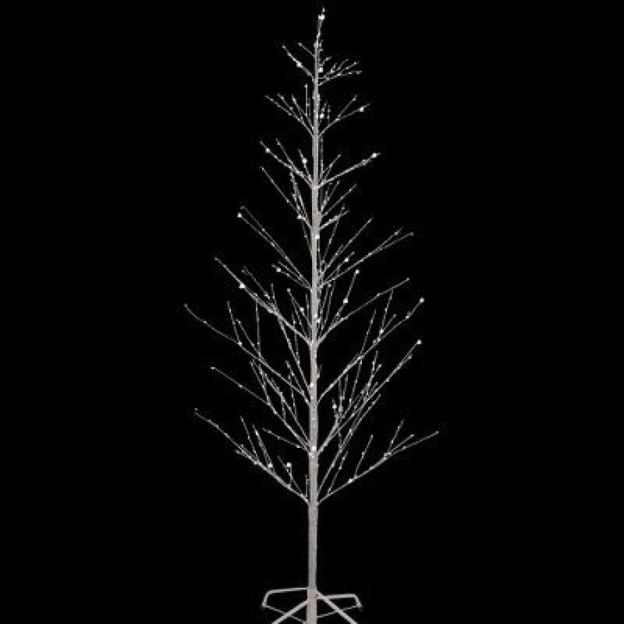 Pine * | Northlight 6 Led Lighted White Birch Christmas Twig Tree Pure White Lights