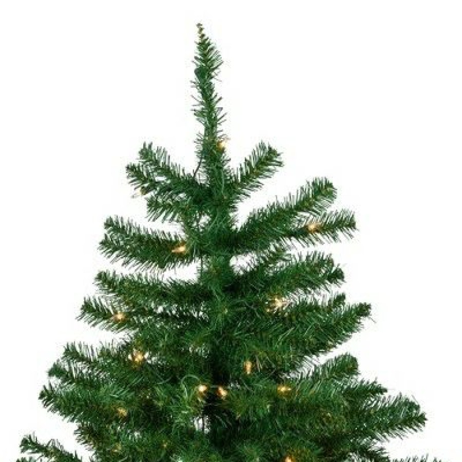 Pine * | Northlight 9 Pre-Lit Twin Falls Pine Artificial Christmas Tree, Clear Lights