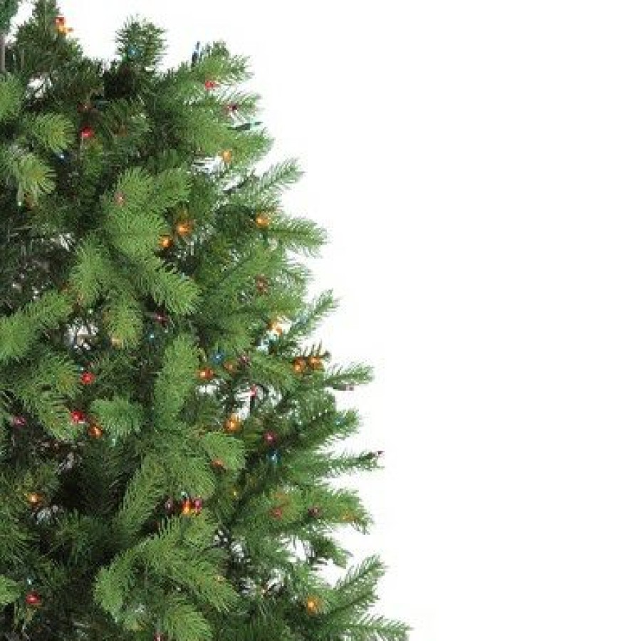 Noble Fir * | Northlight 6.5 Prelit Artificial Christmas Tree Noble Fir Full Multicolor Lights