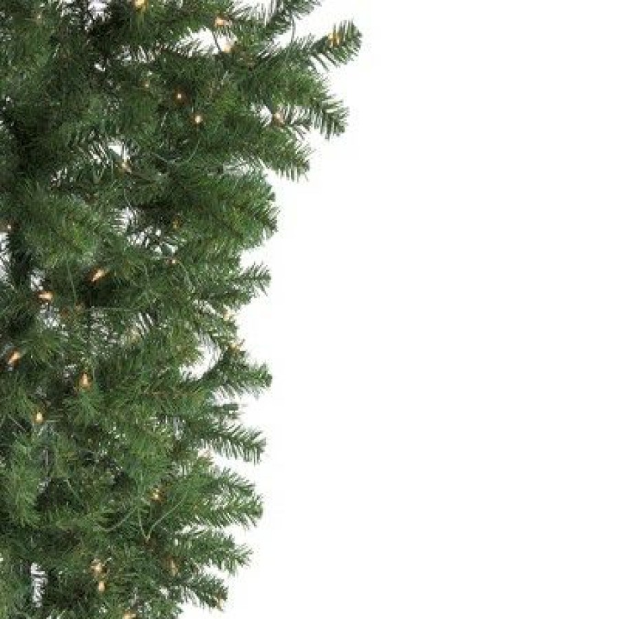 Spruce * | Northlight 5.5 Prelit Artificial Christmas Tree Upside Down Spruce Clear Lights