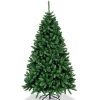 Pine * | Tangkula 6 Unlit Douglas Full Fir Tree 1355 Tips Hinged Artificial Christmas Tree