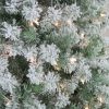 Pine * | Northlight 9 Prelit Artificial Christmas Tree Flocked Winema Pine Clear Lights