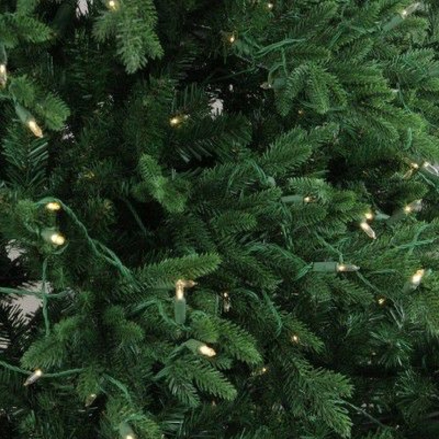 Balsam Fir * | Northlight 9 Pre-Lit Artificial Christmas Tree Led Instant Connect Minnesota Balsam Fir Clear Lights