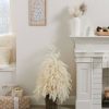 Unidentified Plant Variety * | 3' Pre-Lit Faux Pampas Grass Artificial Christmas Tree Clear Lights Wondershop