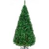 Pine * | Tangkula 6Ft Artificial Christmas Pine Tree Hinged Pvc Branches With Solid Metal Legs (Green, 6 Ft)