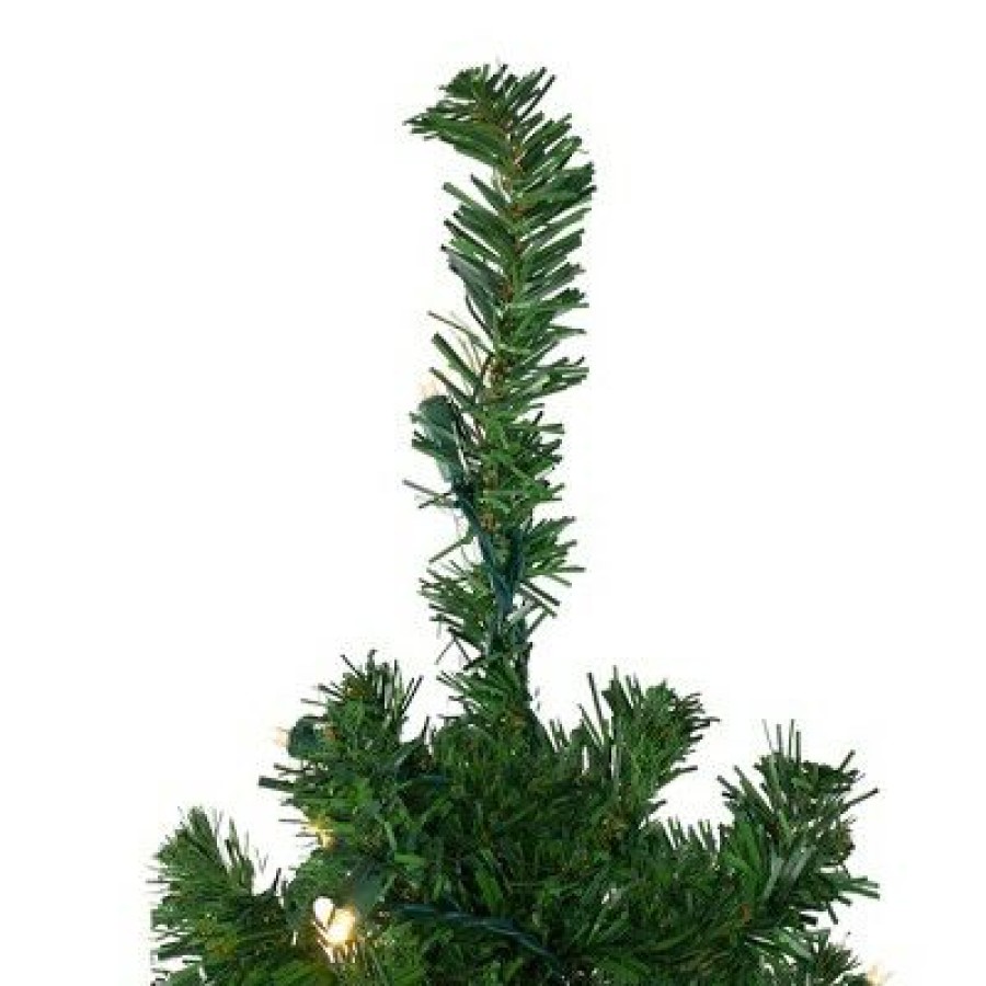 Pine * | Northlight 4 Pre-Lit Mixed Classic Pine Medium Artificial Christmas Tree Warm Clear Led Lights