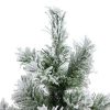 Pine * | Northlight 22 Flocked Pine Full Artificial Christmas Tree In Burlap Base Unlit