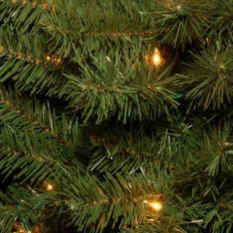 Fir Wood * | National Tree Company 7Ft National Christmas Tree Company Canadian Fir Grande Artificial Christmas Tree 350Ct Clear