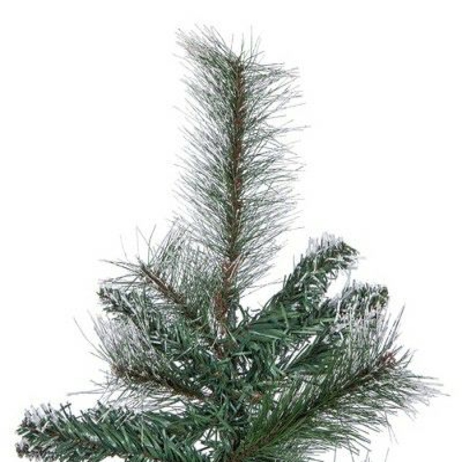 Unidentified Plant Variety * | Vickerman Mix Snow Tipped Pine Artificial Christmas Tabletop Tree