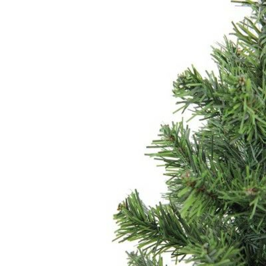 Pine * | Northlight 12 Mini Canadian Pine Full Artificial Christmas Tree In Faux Wood Base Unlit