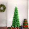 Pine * | National Tree Company Unlit Pencil Rowan Hinged Artificial Christmas Tree