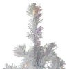 Pine * | Northlight 3 Pre-Lit White Iridescent Pine Artificial Christmas Tree Clear Lights