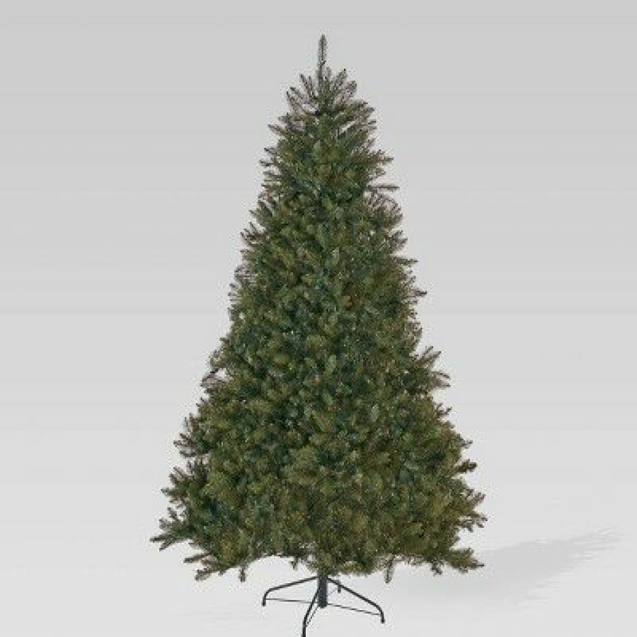 Fir Wood * | 7Ft Fraser Fir Hinged Full Artificial Christmas Tree Clear Lights Christopher Knight Home