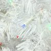 Pine * | Northlight 7.5 Prelit Artificial Christmas Tree White Winston Pine Multi Led Lights