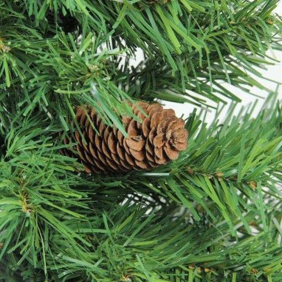 Pine * | Northlight 6.5 Full Dakota Red Pine With Pine Cones Artificial Christmas Tree Unlit