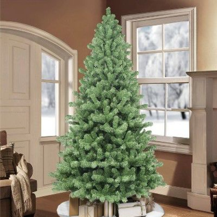 Spruce * | 7.5Ft Puleo Unlit Full Vermont Spruce Artificial Christmas Tree