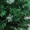 Pine * | Northlight 4 Prelit Artificial Christmas Tree Fiber Optic With Stars Multicolor Light