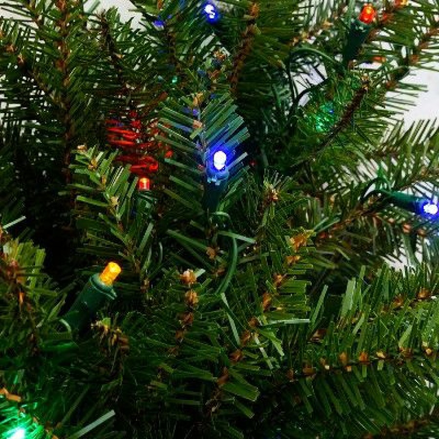 Pine * | Northlight 4 Prelit Artificial Christmas Tree Northern Pine Full Multicolor Led Lights