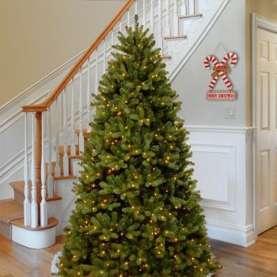 Spruce * | National Tree Company 7.5 Ft. Newberry Spruce Tree With Clear Lights