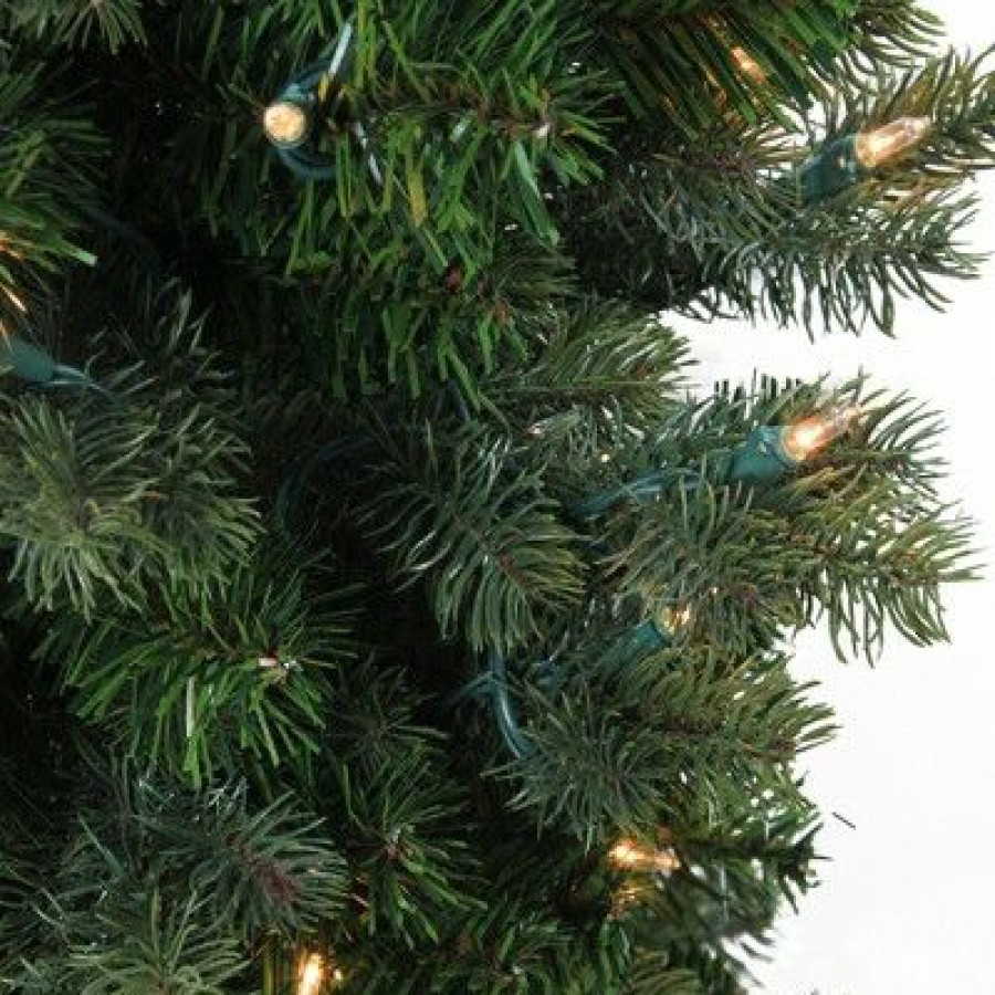 Spruce * | Northlight 4 Prelit Artificial Christmas Tree Slim Savannah Spruce Clear Lights