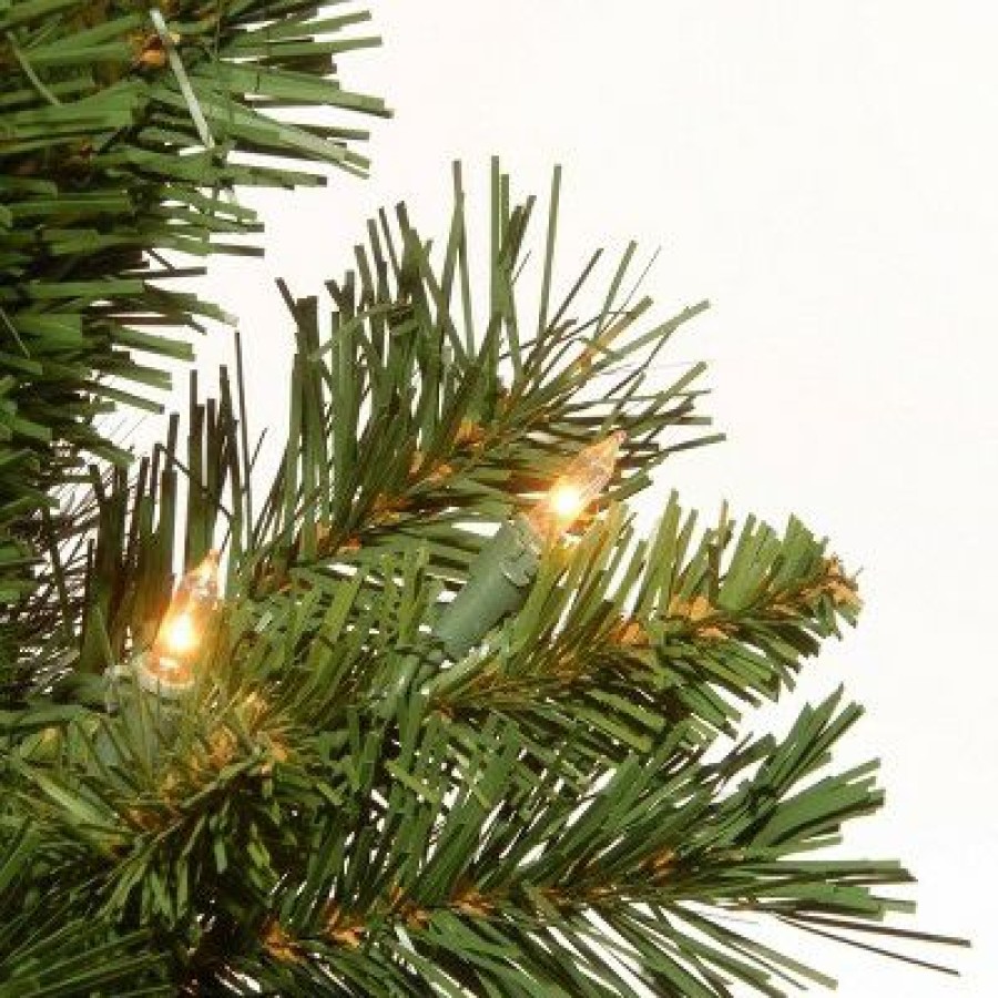 Fir Wood * | National Tree Company 2Ft National Christmas Tree Company Majestic Fir Artificial Christmas Tree 35Ct Clear