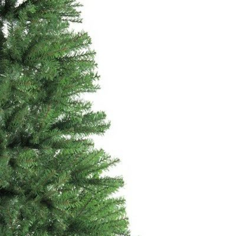 Pine * | Santa'S Own 7.5 Unlit Artificial Christmas Tree Slim Alexandria Pine