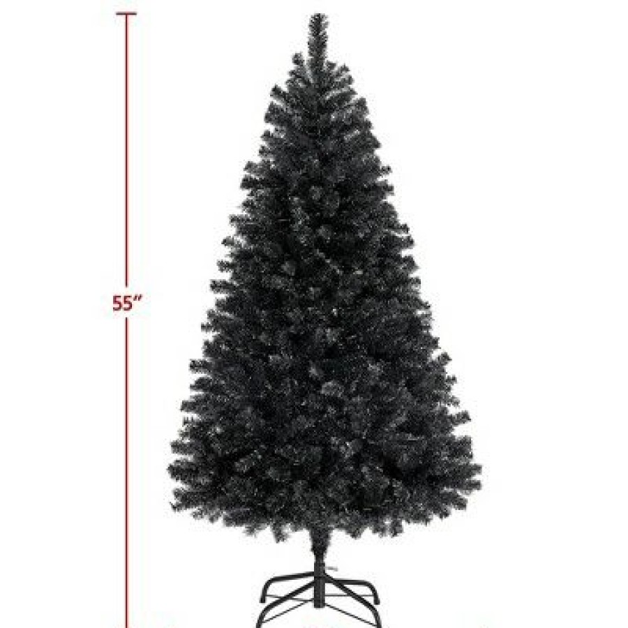 Spruce * | Yaheetech Pre-Lit Spruce Artificial Christmas Tree With 150 Incandescent Warm White Lights